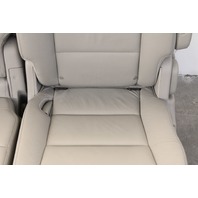 Honda Odyssey 11-13 Middle Seat Set Right Pass. Left Driver Leather Tan/Beige, A622, OEM, 2011, 2012, 2013