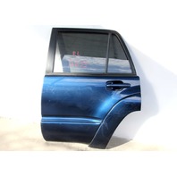 Toyota 4Runner 03-05 Door Assembly w/ Glass, Rear Left Side, Blue 67004-35171, A633, OEM, 2003, 2004, 2005