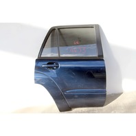 Toyota 4Runner 03-05 Door Assembly w/ Glass, Rear Right Side, Blue 67004-35171, A633, OEM, 2003, 2004, 2005
