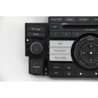 Infiniti FX35 06-08 Radio Climate Info Control Panel 28395-CL70A, A592, OEM, 2006, 2007, 2008