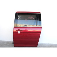 Honda Odyssey 05-07 Rear Left/Driver Door Burgundy 67550-SHJ-A90ZZ, A635, OEM, 2005, 2006, 2007