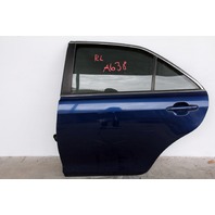 Toyota Camry 07-11 Rear Door Assy. Left/Driver's Side Electric, Blue, A638, OEM, 2007, 2008, 2009, 2010, 2011
