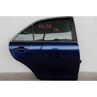 Toyota Camry 07-11 Rear Door Assy, Right Pass. Side Electric, Blue, A638, OEM, 2007, 2008, 2009, 2010, 2011
