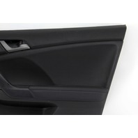 Acura TSX 09-14 Front Door Panel Right/Passenger Side Black, A639, OEM, 2009, 2010, 2011, 2012, 2013, 2014
