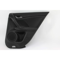 Acura TSX 09-12 Rear Right Door Trim Panel Lining, Black, 83701-TL0-G22ZA, A639, OEM, 2009, 2010, 2011, 2012