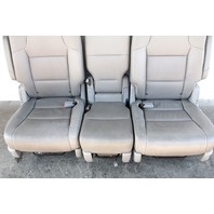 Honda Odyssey 11-13 Middle Seat Set Right Pass Left Driver Leather Grey, A640, OEM, 2011, 2012, 2013