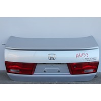 Honda Accord 05 Hybrid Rear Trunk Deck Lid, Blue 68500-SDR-A90ZZ, A653, OEM, 2005