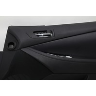 Lexus ES350 07-12 Front Door Panel Trim Right/Passenger Black, A657, OEM, 2007, 2008, 2009, 2010, 2011, 2012
