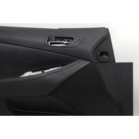 Lexus ES350 07-12 Front Door Panel Trim Left/Driver Black, A657, OEM, 2007, 2008, 2009, 2010, 2011, 2012