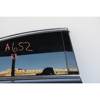 Acura TL 09-14 Rear Door Assembly Right/Passenger's Side Black/Charcoal 67510-TK4-A90, A652, OEM, 2009, 2010, 2011, 2012, 2013, 2014