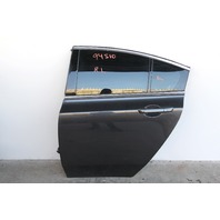 Acura TL 09-14 Rear Door Assembly Left/Driver's Side, Black/Charcoal, A524, OEM, 2009, 2010, 2011, 2012, 2013, 2014