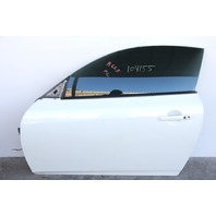 Infiniti G37 08-13 Coupe Front Door, Left Driver Side Electric White H010A-JL0MB, A663, OEM, 2008, 2009, 2010, 2011, 2012, 2013
