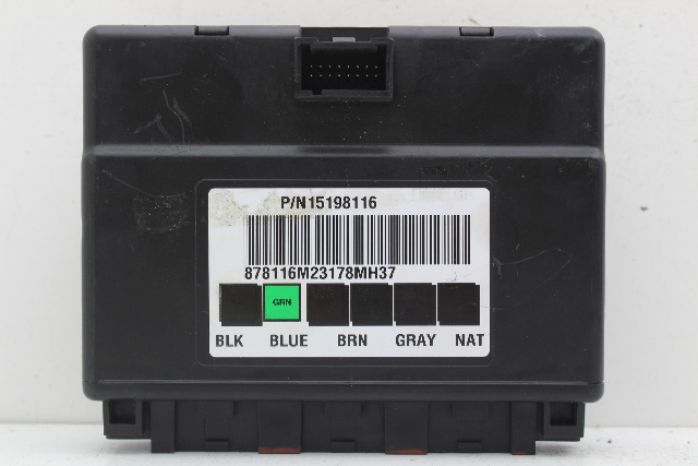 02-07 Chevrolet Tahoe 15198116 BCM BCU Body Control Module Unit Module