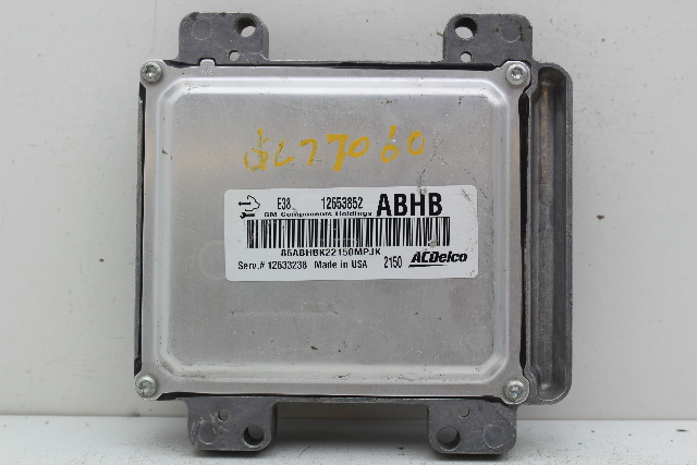 10-15 Chevrolet Tahoe 12633238 Computer Brain Engine Control ECU ECM EBX Module