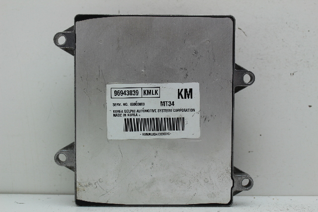 08 Suzuki Forenza 96943039 Computer Brain Engine Control ECU ECM EBX Module
