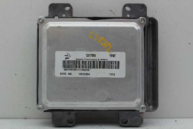 08 09 Pontiac G6 12612384 Computer Brain Engine Control ECU ECM EBX Module