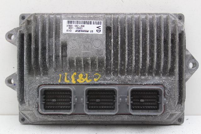 13 Honda Accord 37820-5A2-A58 Computer Brain Engine Control ECU ECM EBX Module