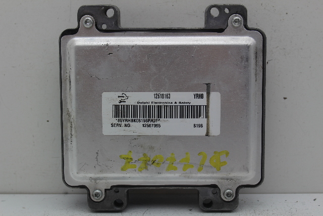 08-10 Pontiac G6 12607096 Computer Brain Engine Control ECU ECM EBX Module