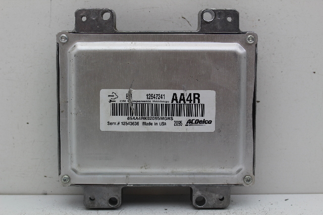 11-15 Chevrolet Cruze 12643636 Computer Brain Engine Control ECU ECM EBX Module