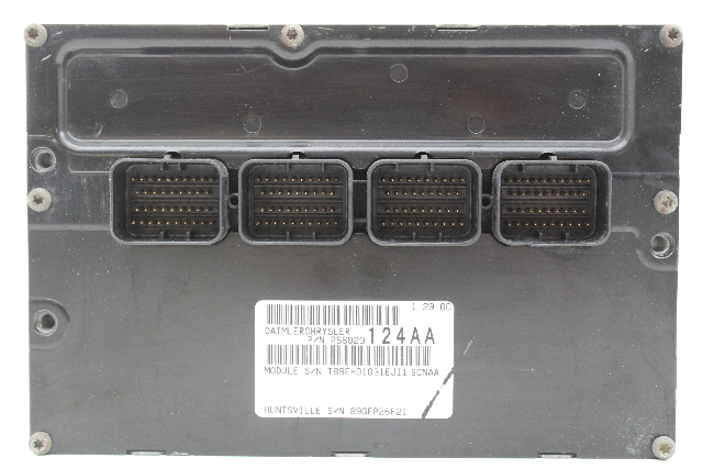 03 Dodge Durango P56029124AA Computer Brain Engine Control ECU ECM EBX Module