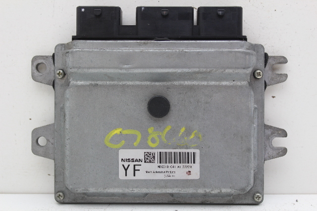 12 Nissan Versa MEC910-041 A1 Computer Brain Engine Control ECU ECM EBX Module