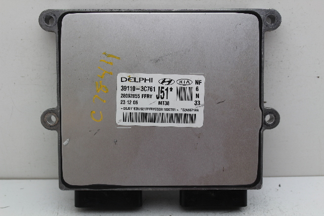 06 08 Hyundai Sonata 39110-3C761 Computer Brain Engine Control ECU ECM Module
