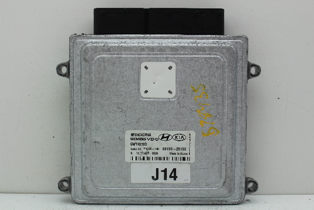 06-08 Hyundai Sonata 39100-25130 Computer Brain Engine Control ECU ECM Module
