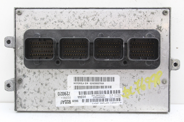 05 Dodge RAM 1500 P56028955AF Computer Brain Engine Control ECU ECM EBX Module