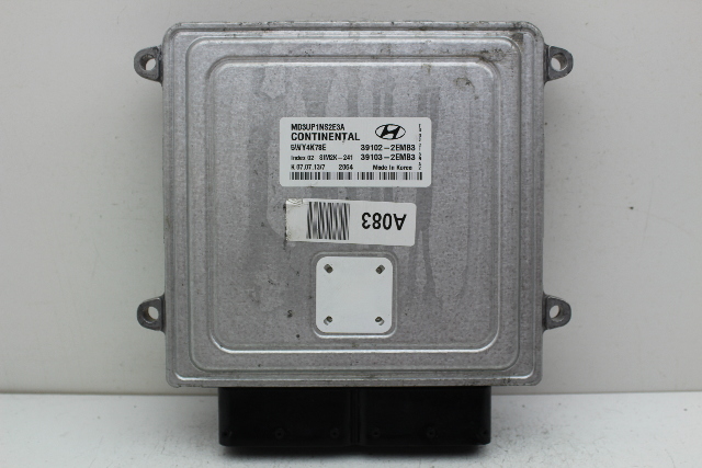 11-13 Hyundai Elantra 39103-2EMB3 Computer Brain Engine Control ECU ECM Module