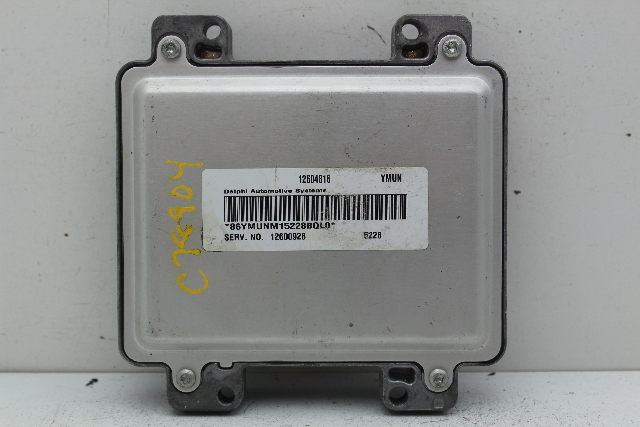 06 Pontiac G6 12600928 Computer Brain Engine Control ECU ECM EBX Module