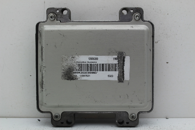 04-06 Buick Rainier 12597521 Computer Brain Engine Control ECU ECM EBX Module