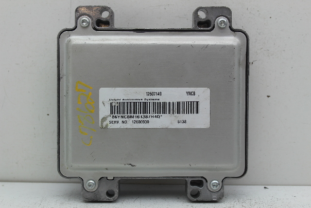 06-09 Pontiac Grand Prix 12600930 Computer Brain Engine Control ECU ECM Module