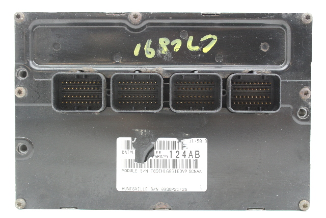 03 Dodge Durango P56029124AB Computer Brain Engine Control ECU ECM EBX Module