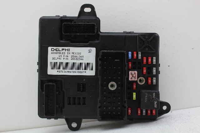 07-11 Pontiac G6 28102346 BCM BCU Body Control Module Unit Module