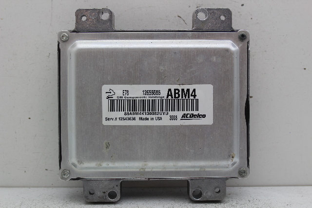 11-16 Chevrolet Cruze 12643636 Computer Brain Engine Control ECU ECM EBX Module