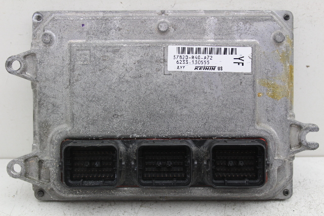10 Honda Accord 37820-R40-A72 Computer Brain Engine Control ECU ECM EBX Module