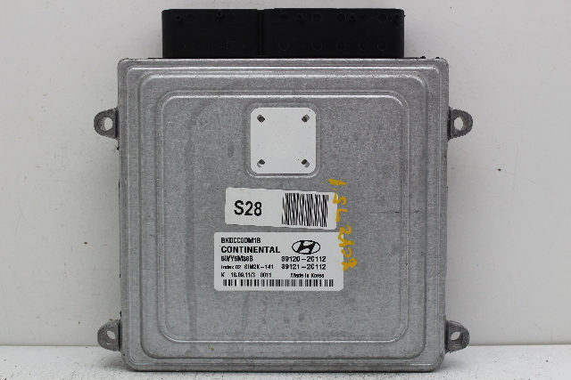 09-12 Hyundai Genesis 39121-2C112 Computer Brain Engine Control ECU ECM Module