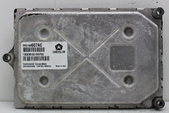 12 Jeep Patriot P05150607AC Computer Brain Engine Control ECU ECM EBX Module