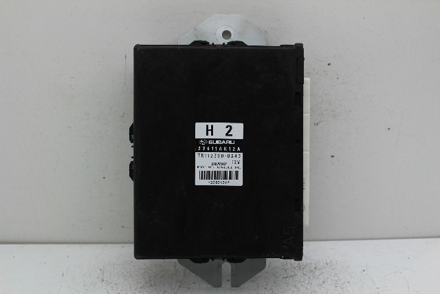 06 Subaru Tribeca 22611AK12A Computer Brain Engine Control ECU ECM EBX Module