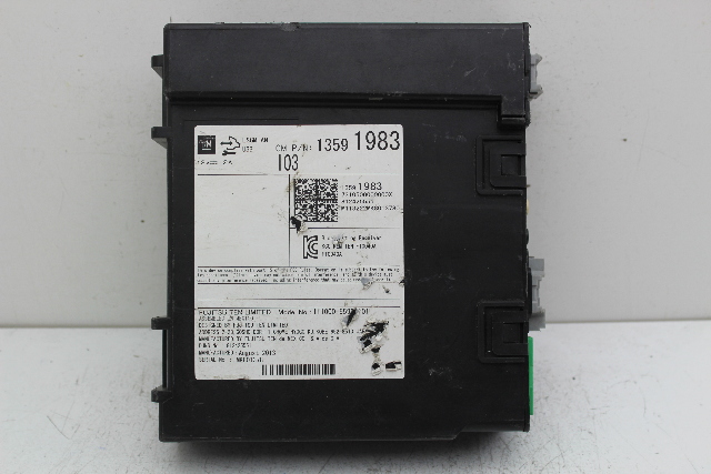 14 Chevrolet Silverado 1500 13591983 Radio Audio Stereo Receiver Module