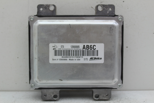 15 16 Chevrolet Cruze 12668866 Computer Brain Engine Control ECU ECM EBX Module