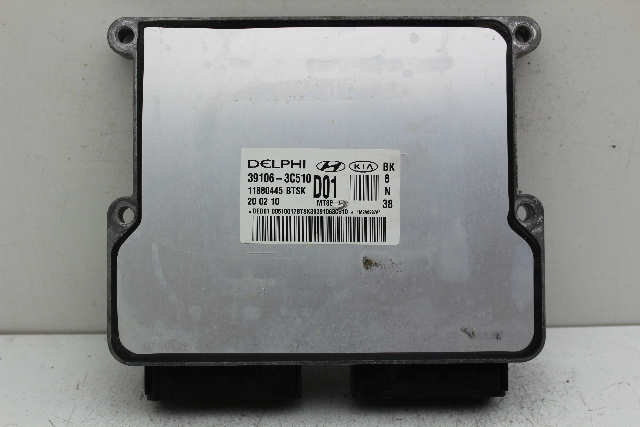 09-11 Hyundai Genesis 39106-3C510 Computer Brain Engine Control ECU ECM Module