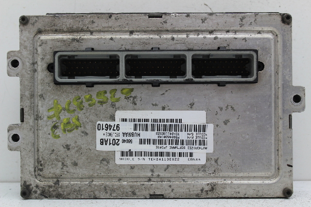 02 Dodge RAM 1500 P56040201AB Computer Brain Engine Control ECU ECM EBX Module