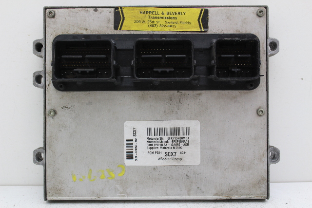 05 Ford F-150 5L3A-12A650-ASH Computer Brain Engine Control ECU ECM EBX Module