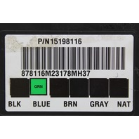 02-07 Chevrolet Tahoe 15198116 BCM BCU Body Control Module Unit Module