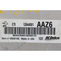 11 Chevrolet Cruze 12642100 Computer Brain Engine Control ECU ECM EBX Module