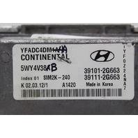 11-14 Hyundai Sonata 39111-2G663 Computer Brain Engine Control ECU ECM Module