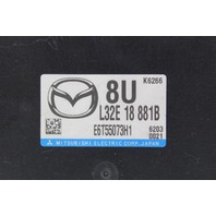 06 Mazda 3 L32E 18 881B Computer Brain Engine Control ECU ECM EBX Module
