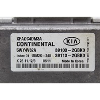 14 15 Kia Sorento 39113-2GBK0 Computer Brain Engine Control ECU ECM EBX Module