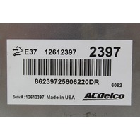 07-12 Pontiac G6 12612397 Computer Brain Engine Control ECU ECM EBX Module